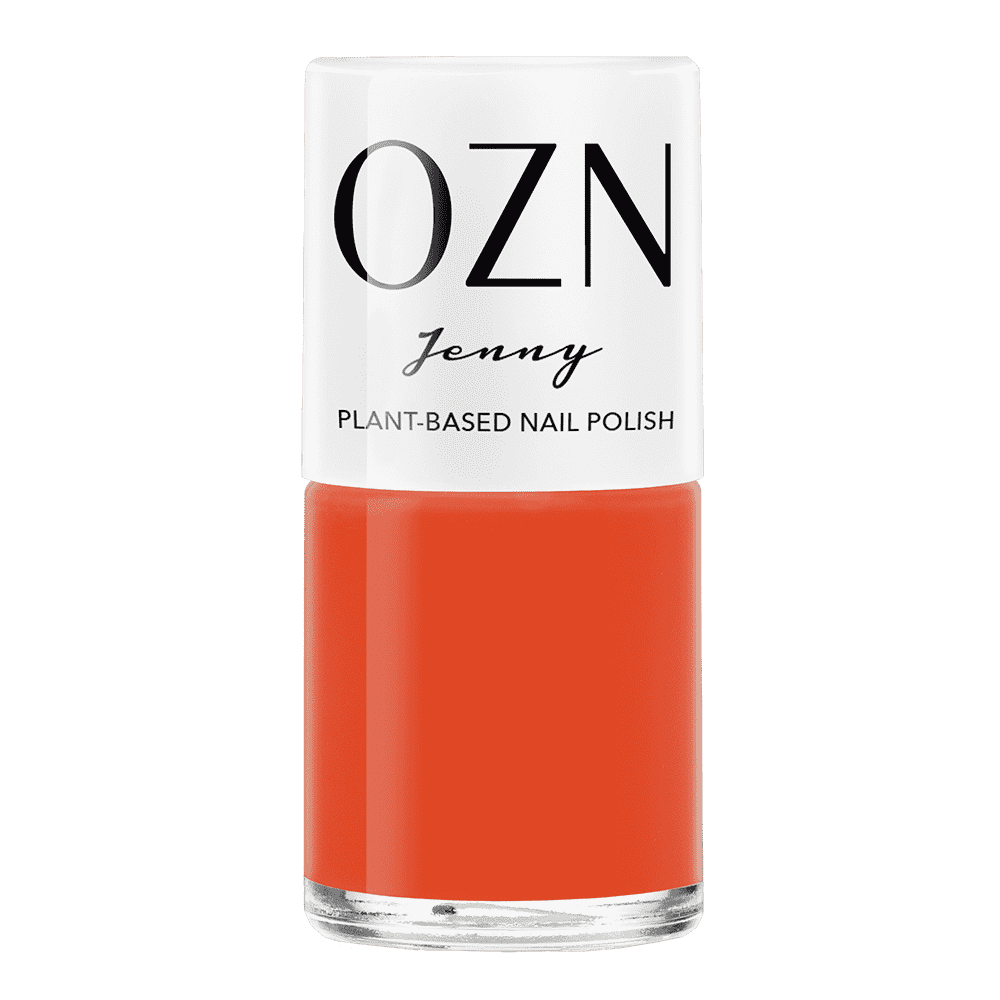 OZN Nika Pflanzenbasierter Nagellack – Vegan, 22+free, Mit Vitaminen, Made In Germany, Inkl. 2 Pinsel